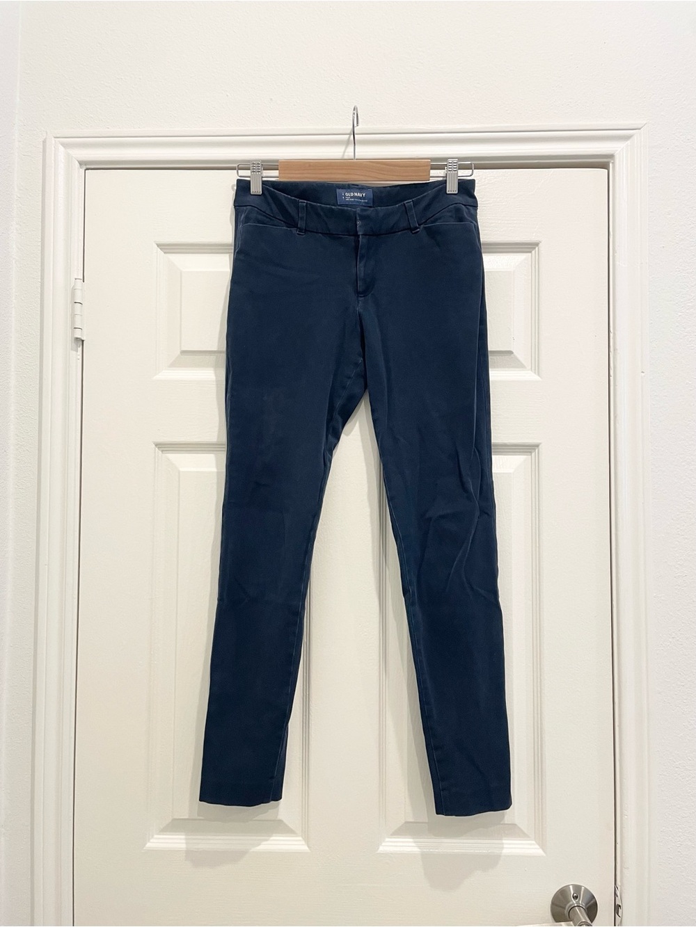 Old Navy Pixie Pants, 4 Regular, Navy Blue